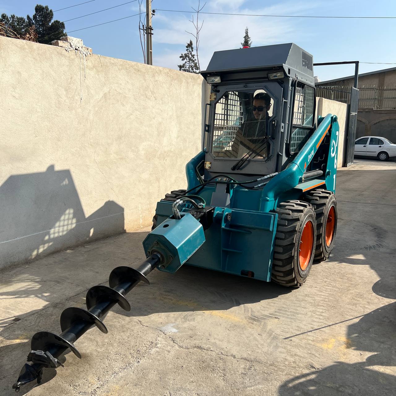 مته چاله کن بابکت مدل Bobcat Auger - Image 3