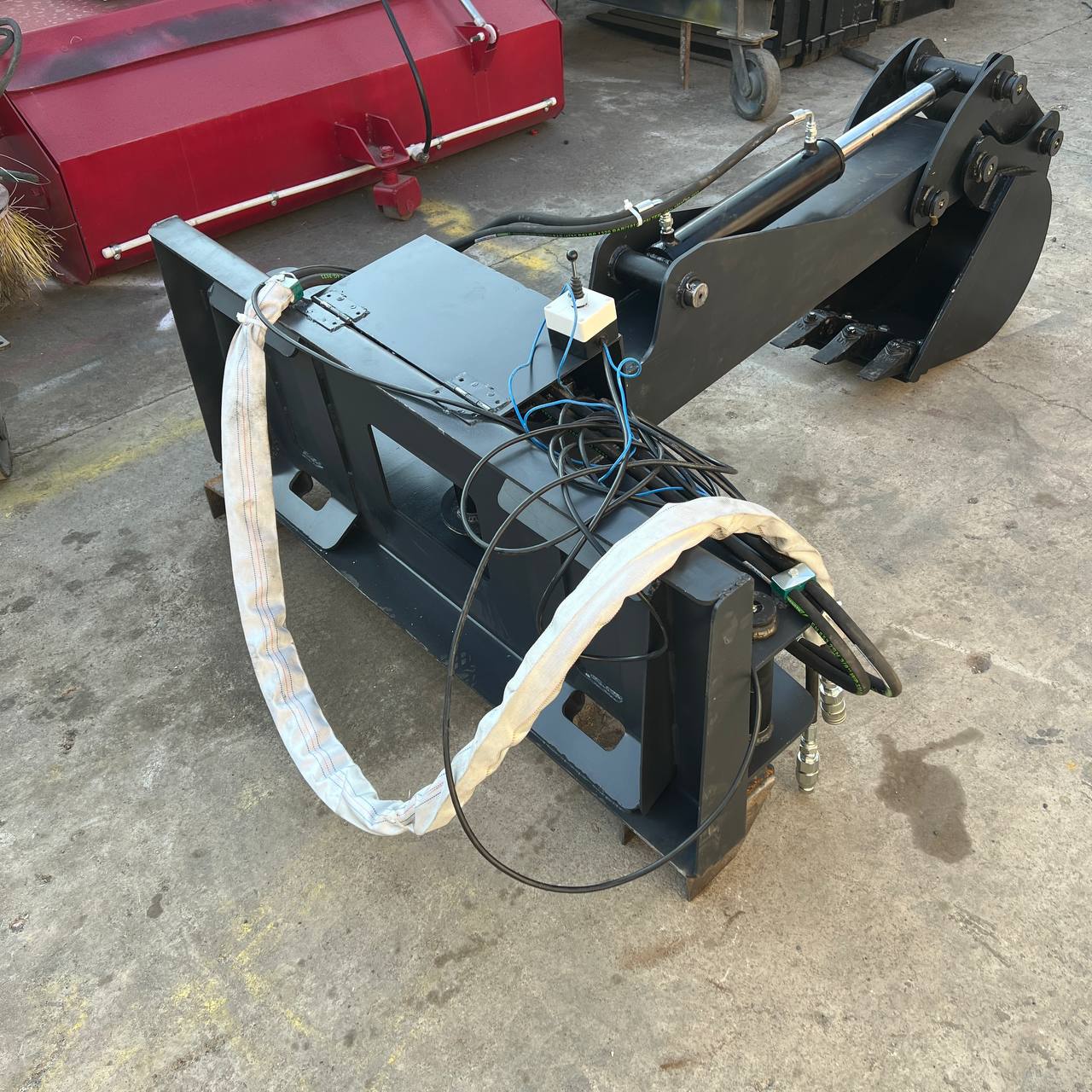 بیل بکهو زاویه دار مدل Bobcat Angled backhoe - Image 3