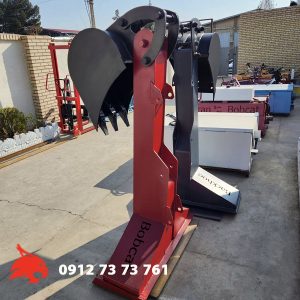 بیل بکهو زاویه دار مدل Bobcat Angled backhoe