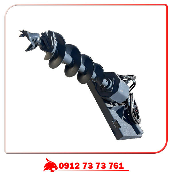 مته چاله کن مینی لودر بابکت مدل auger irb 1