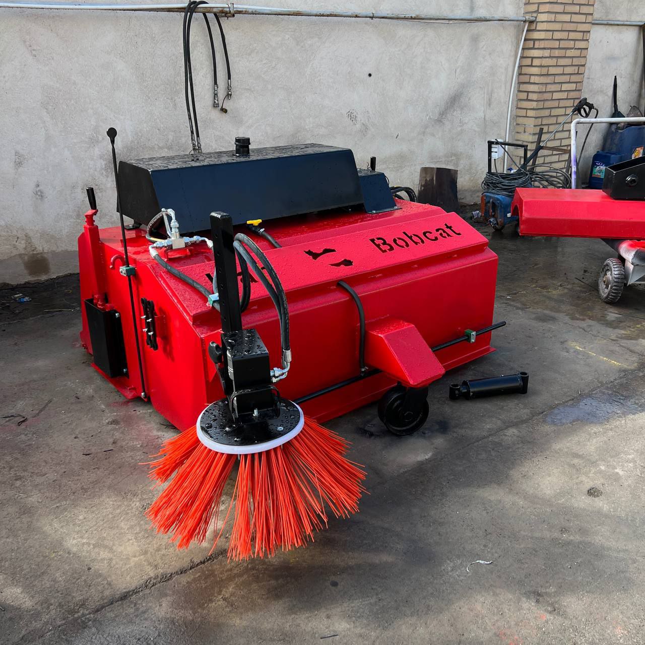 جارو مینی لودر سوییپر تولیدی ایران بابکت | Bobcat Sweeper Attachment