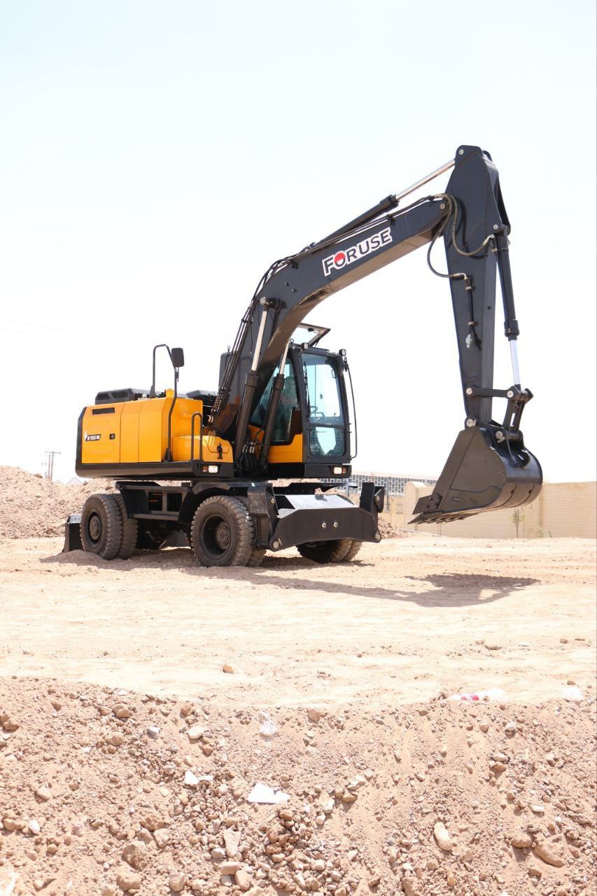 بیل لاستیکی 15 تن فوریوز مدل R155W - Image 10