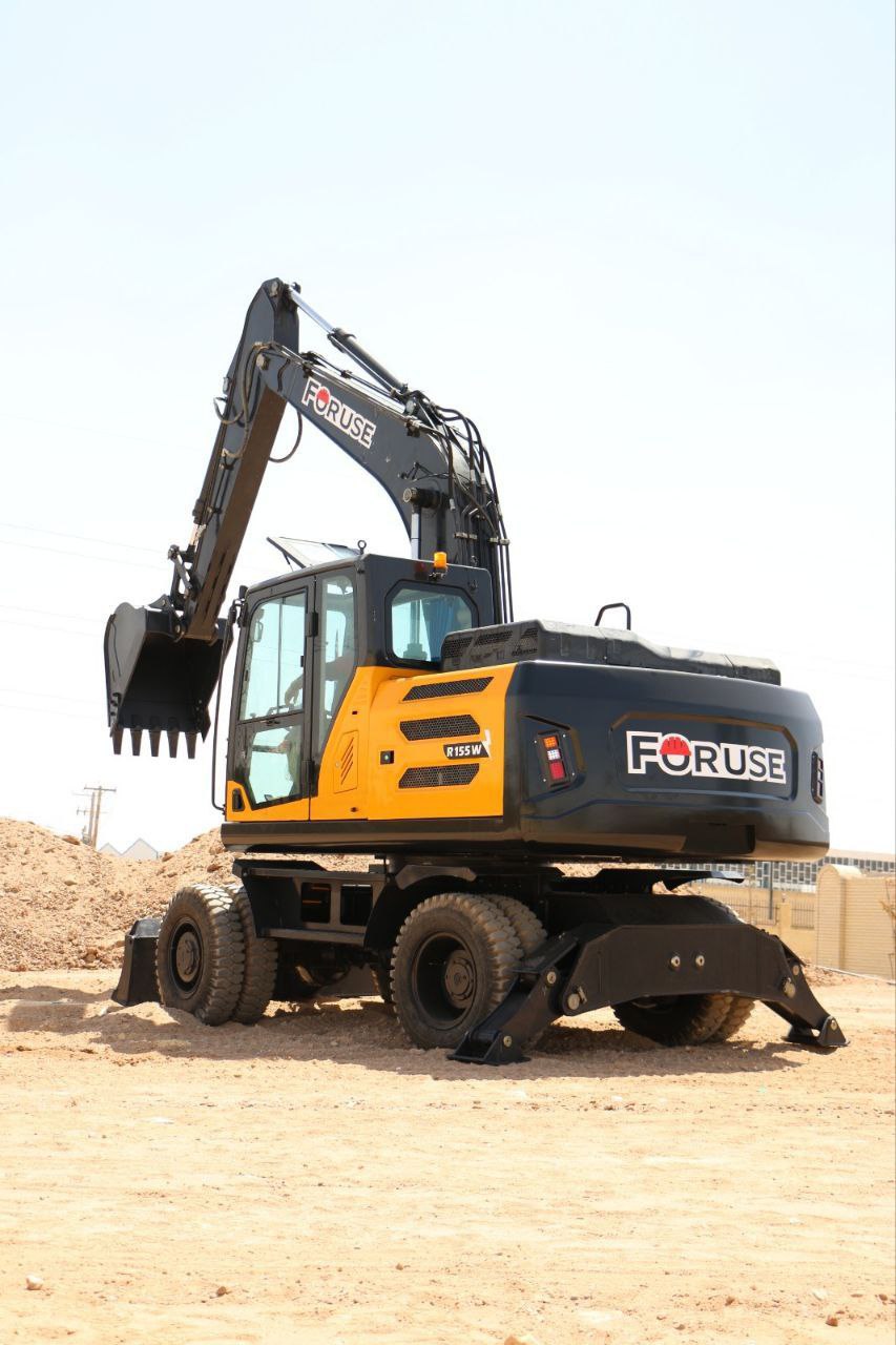 بیل لاستیکی 15 تن فوریوز مدل R155W - Image 9