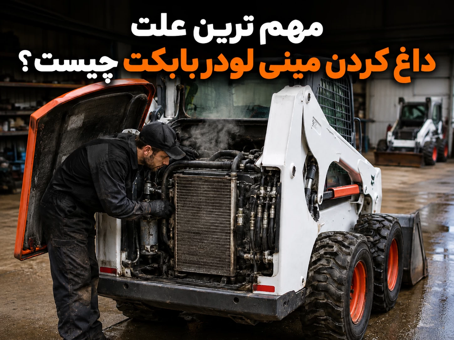 علت داغ کردن مینی لودر بابکت چیست؟